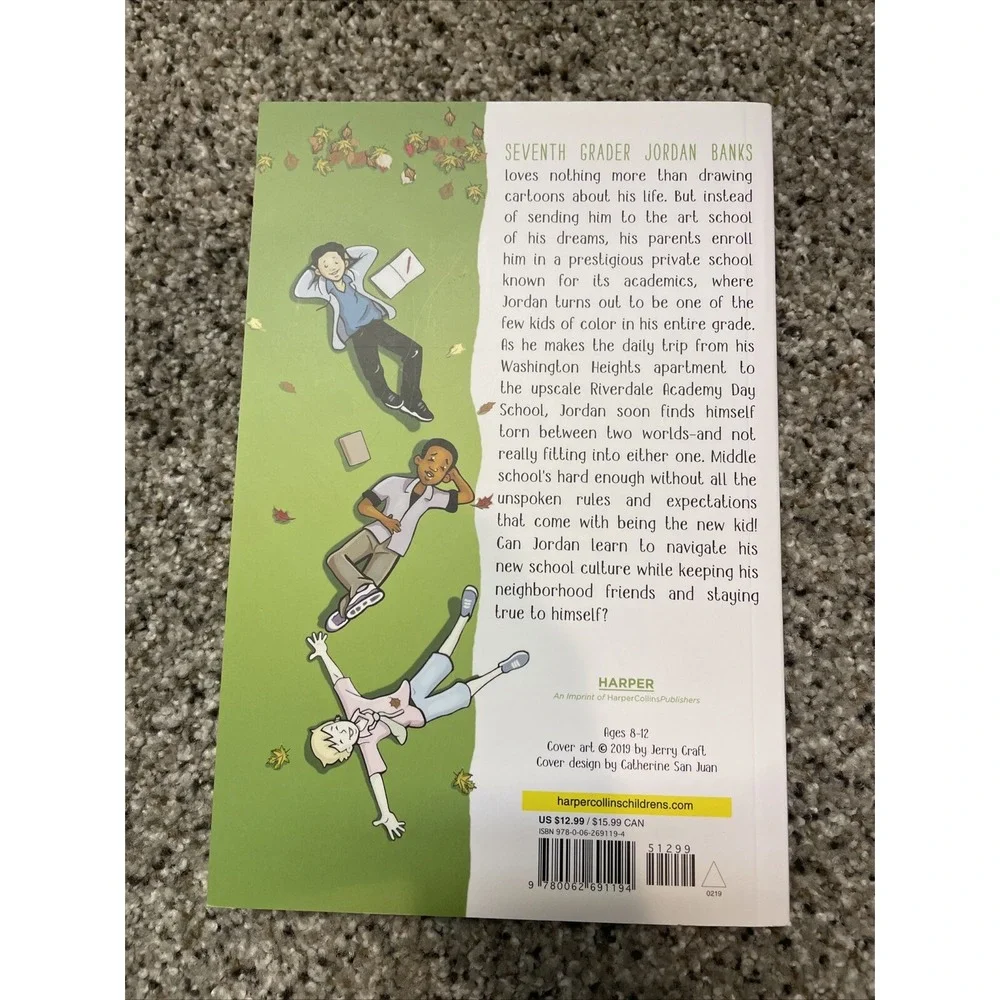 New Kid Jerry Craft Newberry Book NEW!